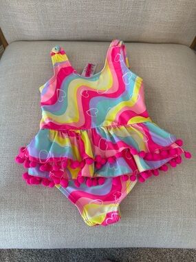 Betsey Johnson Toddler Girl One Piece Swim Suit